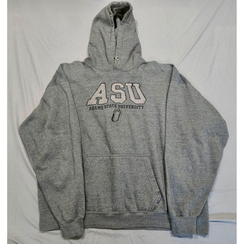 CI Sport Adams State University ASU Hoodie Mens XL Gray Collegiate